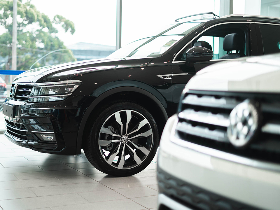 A stylish car for rental