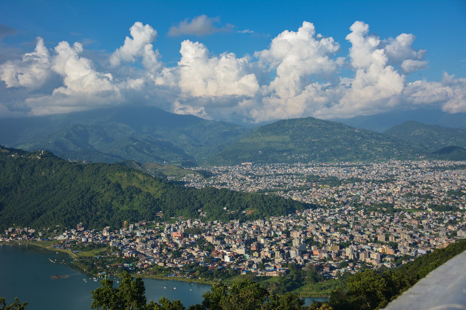 A private tour through the Pokhara valley with a local driver-guide